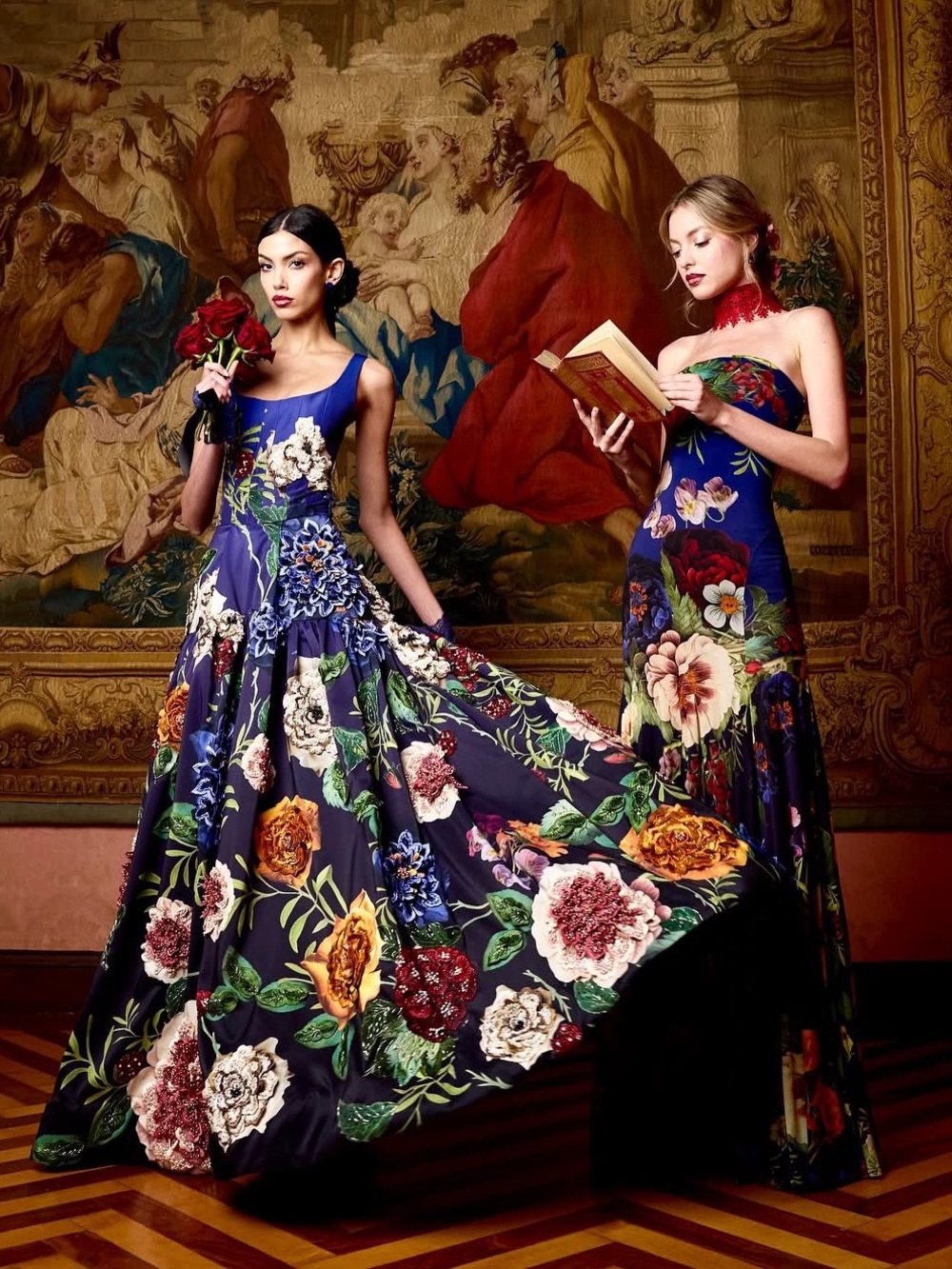ALICE + OLIVIA MAXINE EMBELLISHED GOWN - Picture 9 of 17